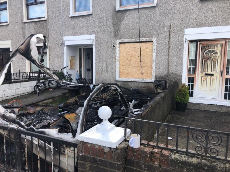 Dundalk gardai investigate suspected arson attack on caravan outside a house 