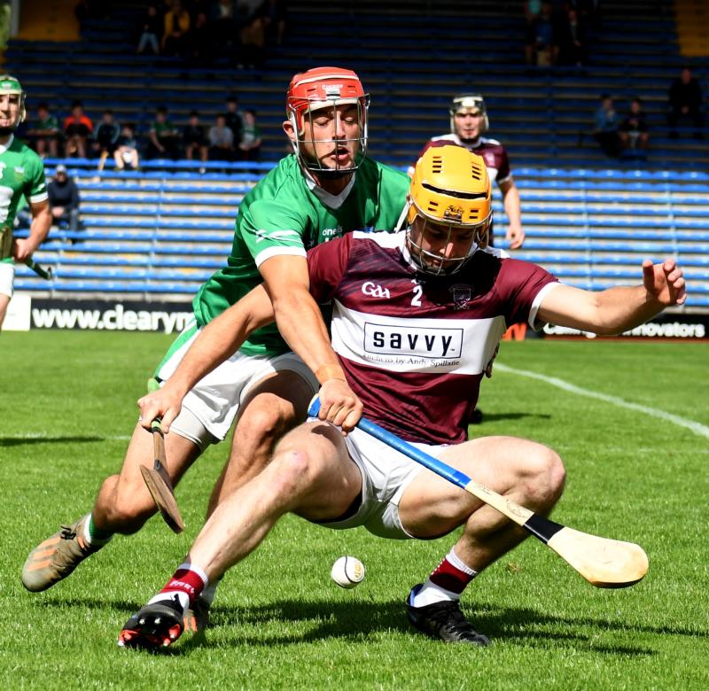 Action from the clash of Drom-Inch and Borrisileigh in the FBD Insurance county SCH game 