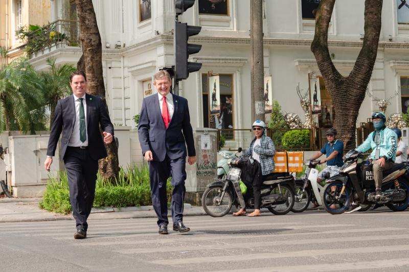 Kildare TD in Vietnam to explore 'significant opportunities' for food and drinks industry