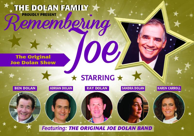 Remembering Joe -The Joe Dolan Show  comes to Leitrim this year