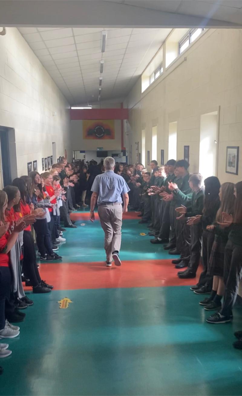 St Fergal's pay tribute to Sean Conroy