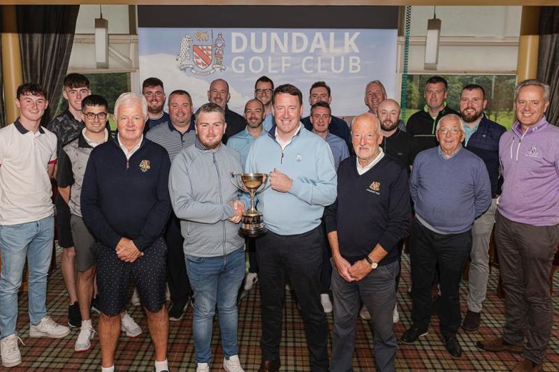 Dundalk Golf Notes:  Rafferty fairs best in tough conditions to claim Club Championship 