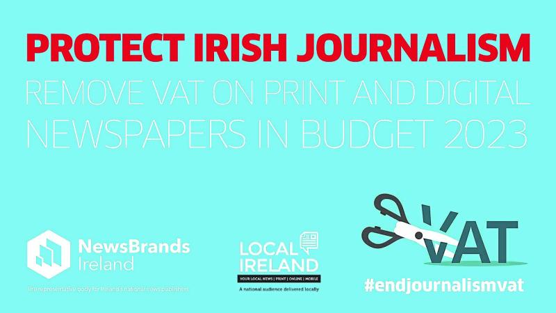 Leitrim TD calls for support  of newspapers – drop the VAT rate to 0%