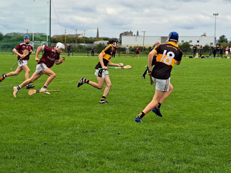 Action from the game in Cashel this afternoon between St Patrick's and Borrisileigh