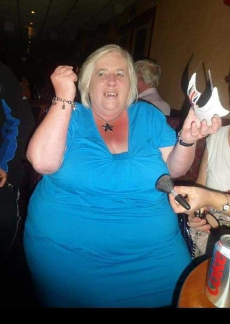 Local lady Margaret Dunlop reduced her weight by 10 stone