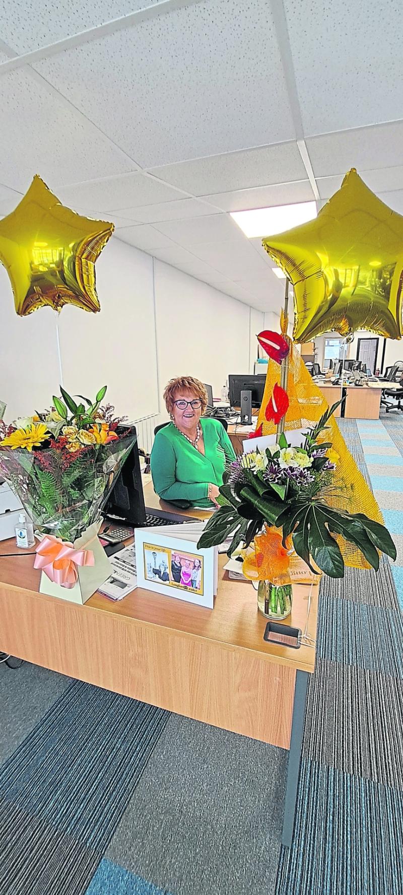 End of era at the Longford Leader as Margie retires after 44 years
