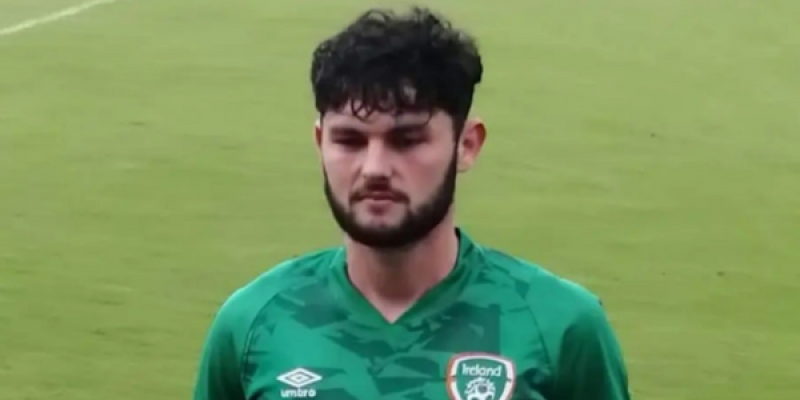 Lee McColgan plays as Republic of Ireland amateur team bag derby win