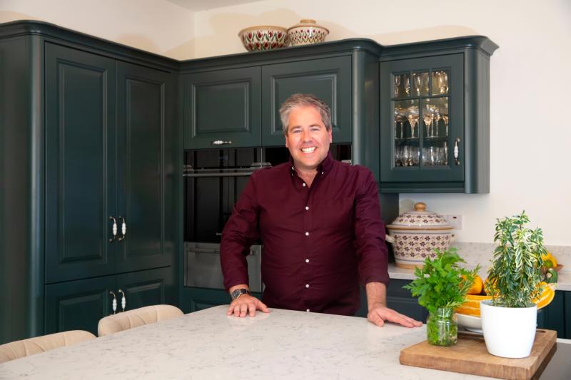 Chef Edward Hayden at home in his cookery school in Graignamanagh, Co. Kilkenny. 