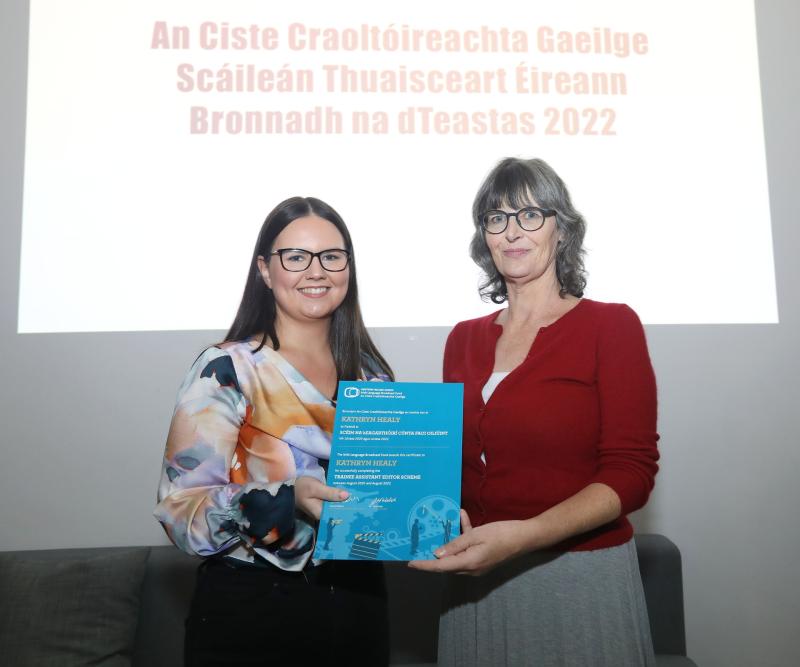 Four Derry trainees graduate from Irish language television training scheme