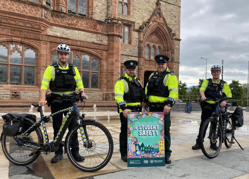 Derry police highlight student safety campaign