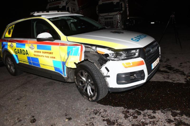 Children rescued from van and man arrested after garda cars rammed