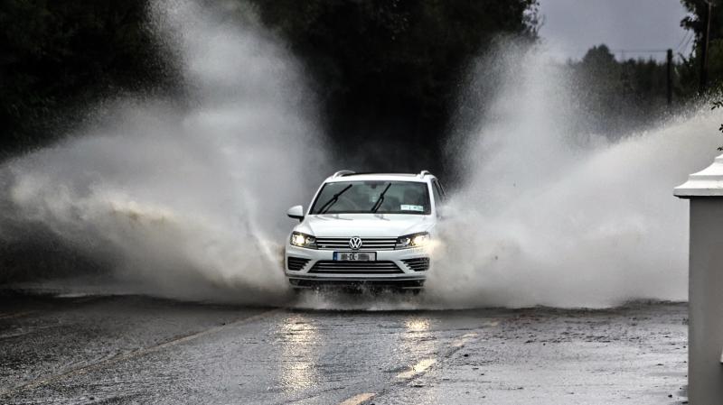 Heavy rain causes more flooding issues on main Glenswilly to Fintown road 