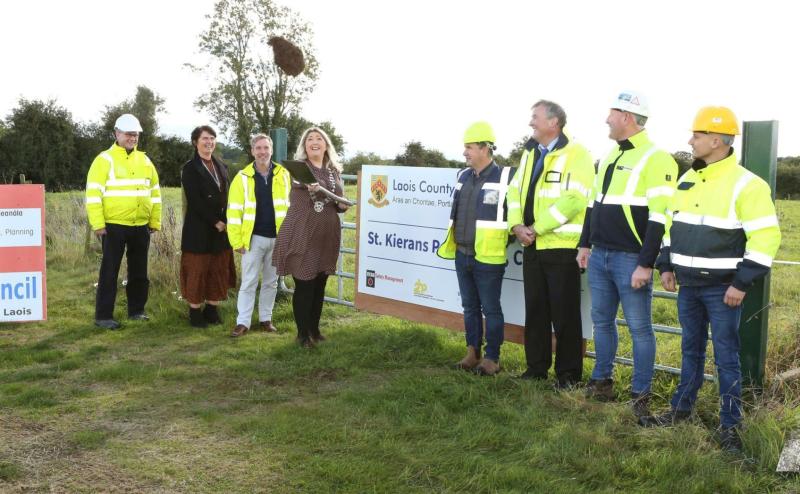 Sod turned on 14 new homes for Laois