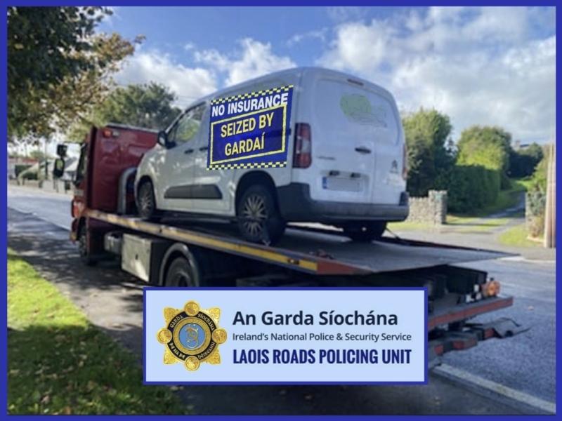 Gardaí targeting organised crime seize van near Kilkenny border