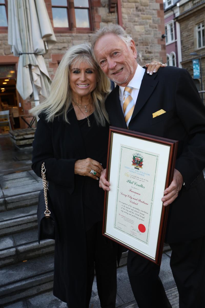 Derry's Phil Coulter conferred with Freedom of town he loved so well