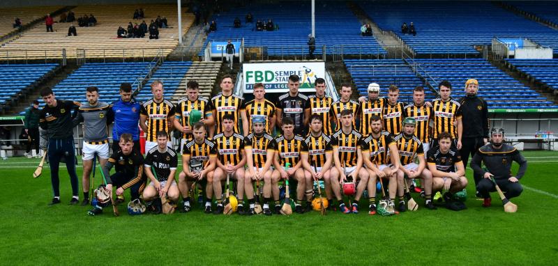 The Upperchuch Drombane hurling panel - most of the players will be involved again in the county football  final on Sunday