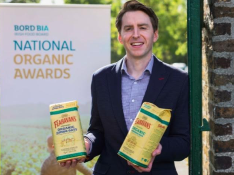Waterford-based food business among winners at organic awards