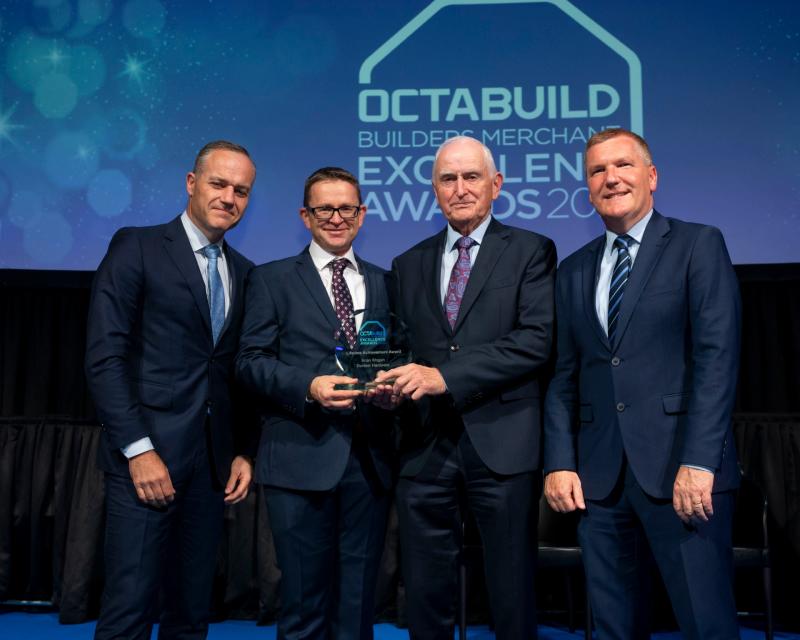 Brian Wogan - Dunleer Hardware awarded Lifetime Achievement Award 