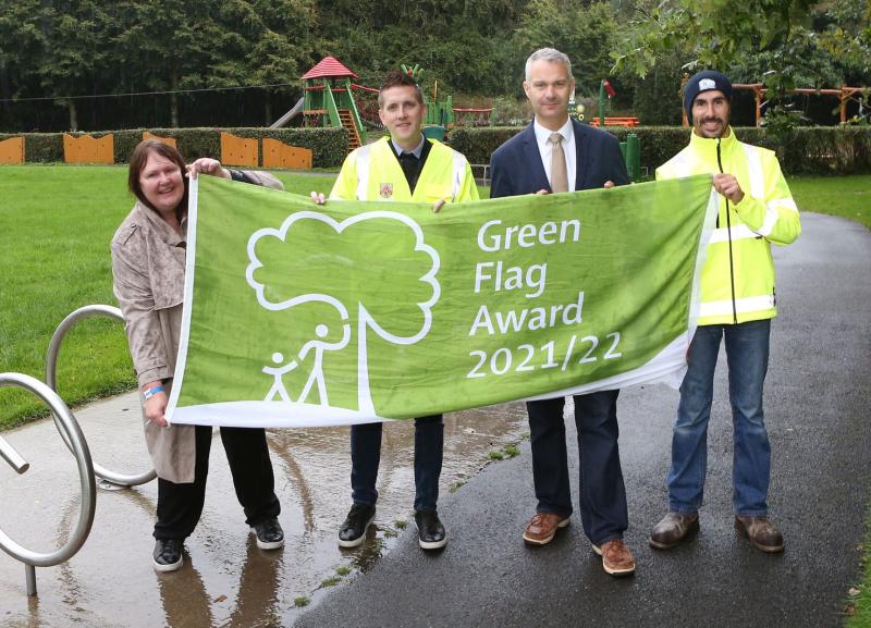 Two Laois parks among 100 winners of Green Flag status