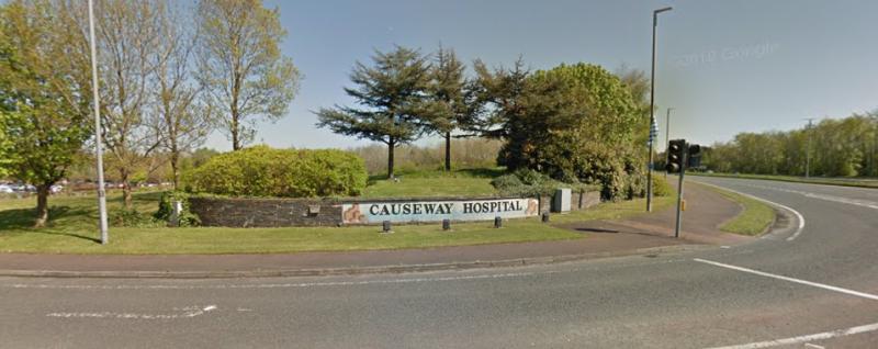 Protest outside County Derry hospital 'extremely traumatising'