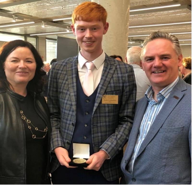 Coláiste Naomh Cormac student receives prestigious Naughton Scholarship