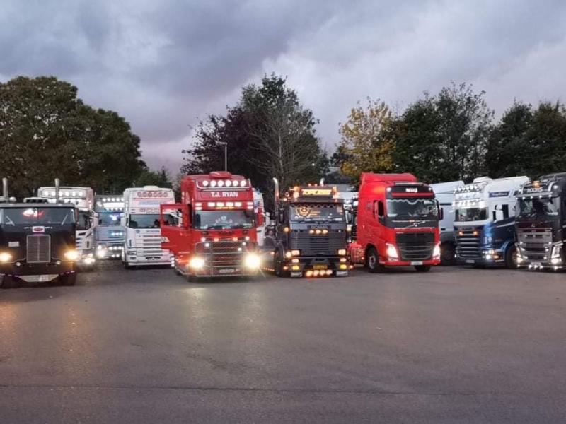 Big weekend of trucking and tractoring in Laois 