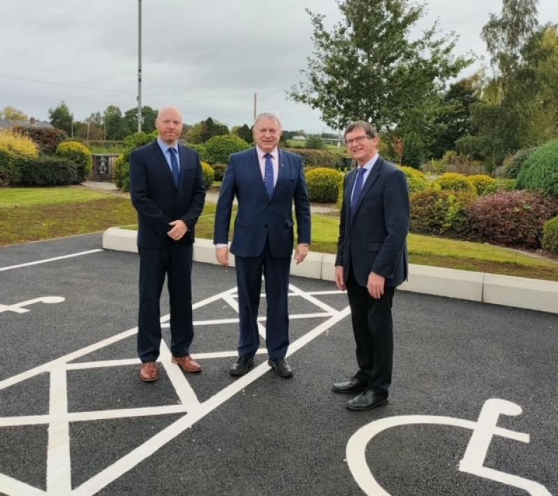 Completed work at County Derry primary school welcomed