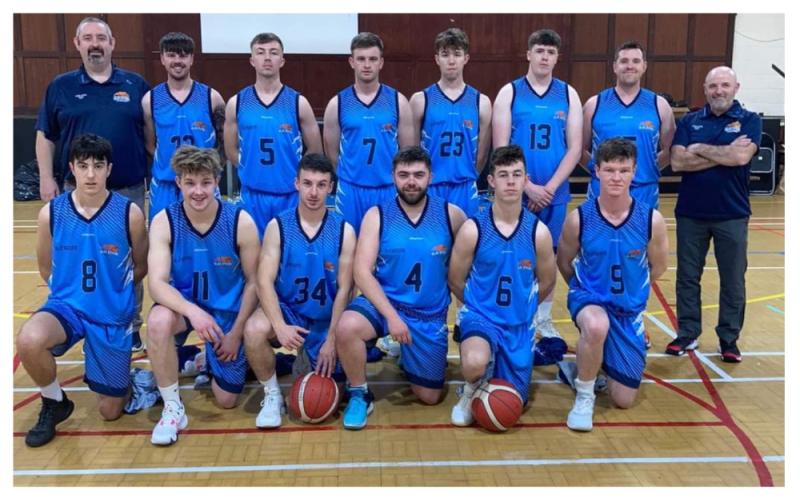 Ballyroan Bluestars just edged out in their first home game 