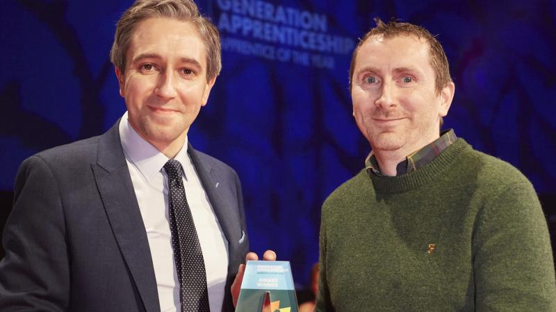 Cranford and Abbott's Brendan Giles a winner at Apprentice of the Year Awards