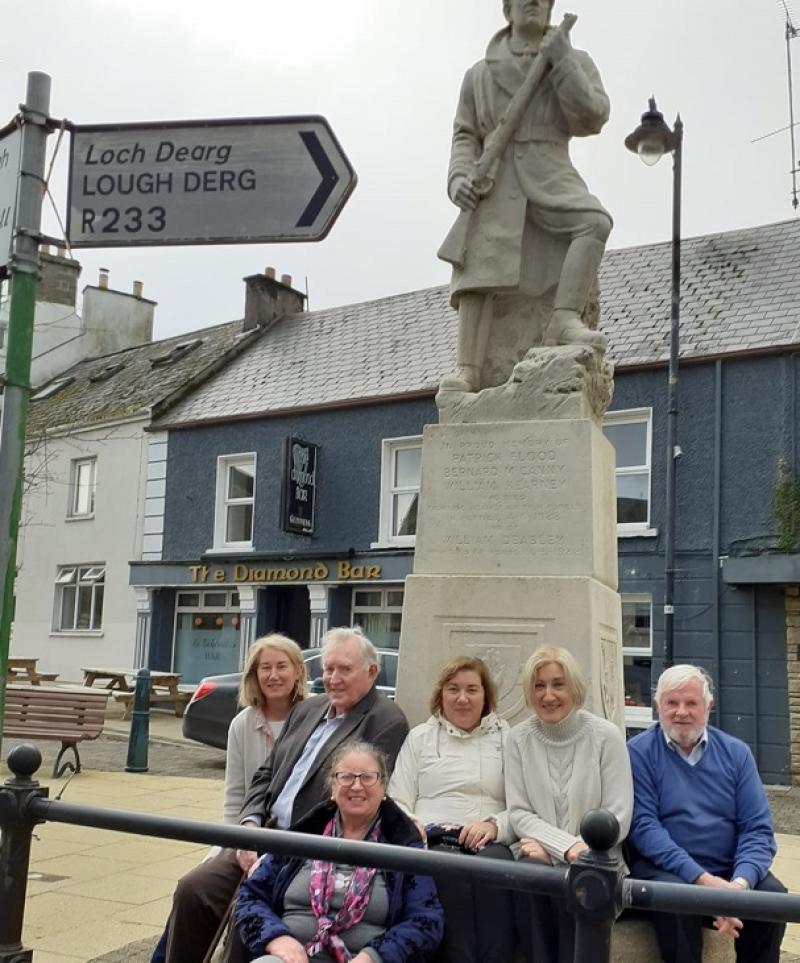 Poignant family visit to Pettigo to commemorate famous Battle a century ago 