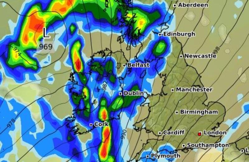 WEATHER WARNINGS: Met Eireann extends Wind Warning to more counties with heavy rain also on the way