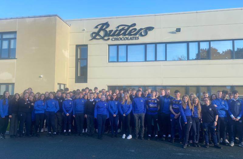 Coláiste Mhuire students visit Butler’s Chocolate Factory