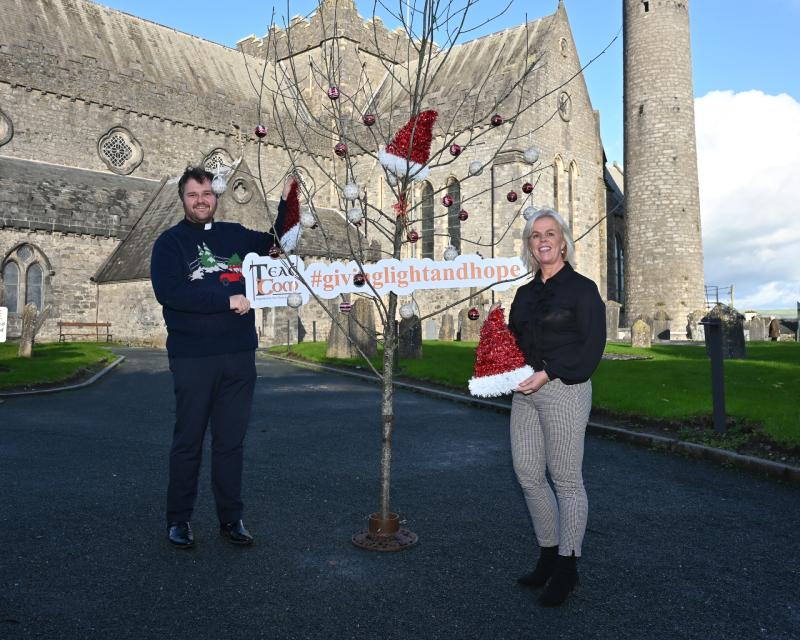 Christmas Tree Festival at St Canice’s Cathedral and Round Tower in Kilkenny