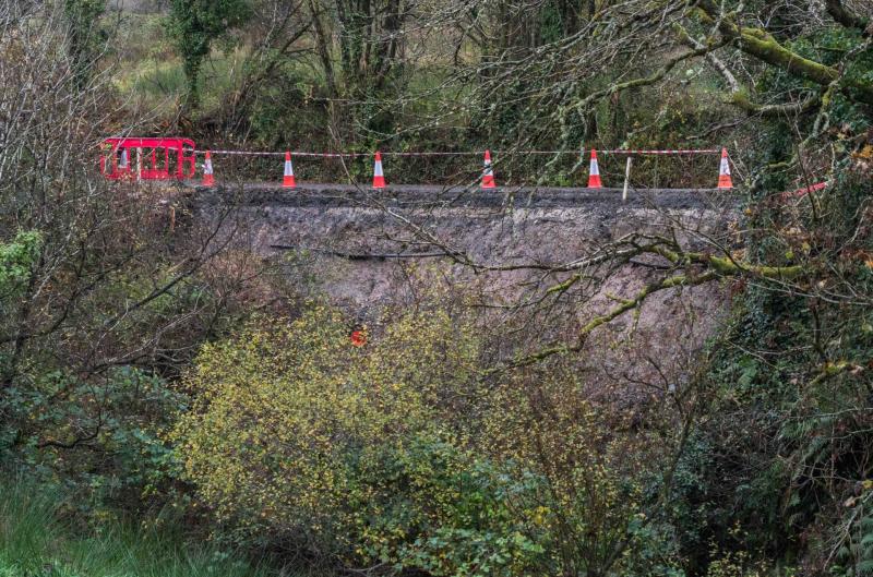 Drumshanbo road will need to be moved following landslide