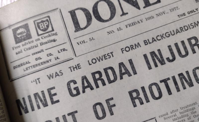 From Our Archives - Terror for Donegal gardaí facing 200 rioters
