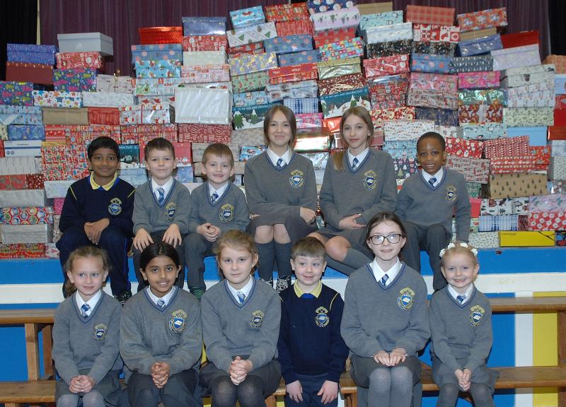 Dundalk CBS Primary School's huge response to Christmas Shoe Box Appeal