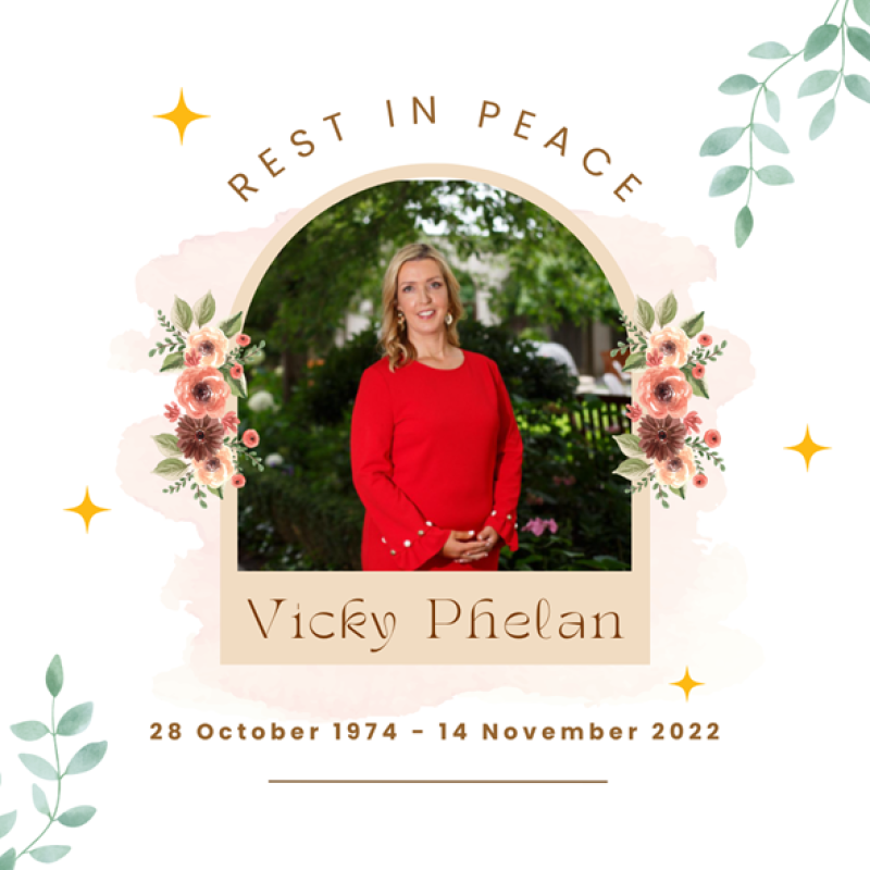 Book of Condolence opened in memory of Vicky Phelan 