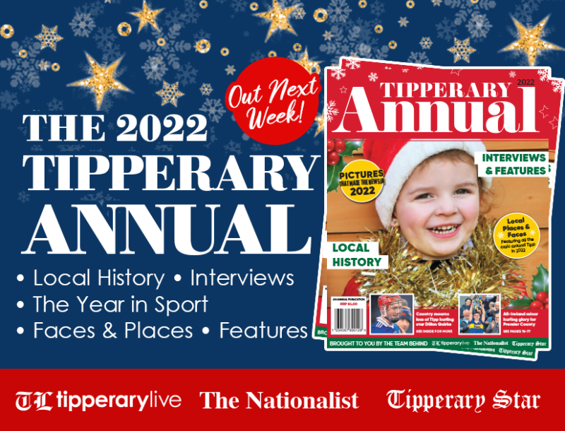 The Tipperary Annual 2022  is out this Wednesday