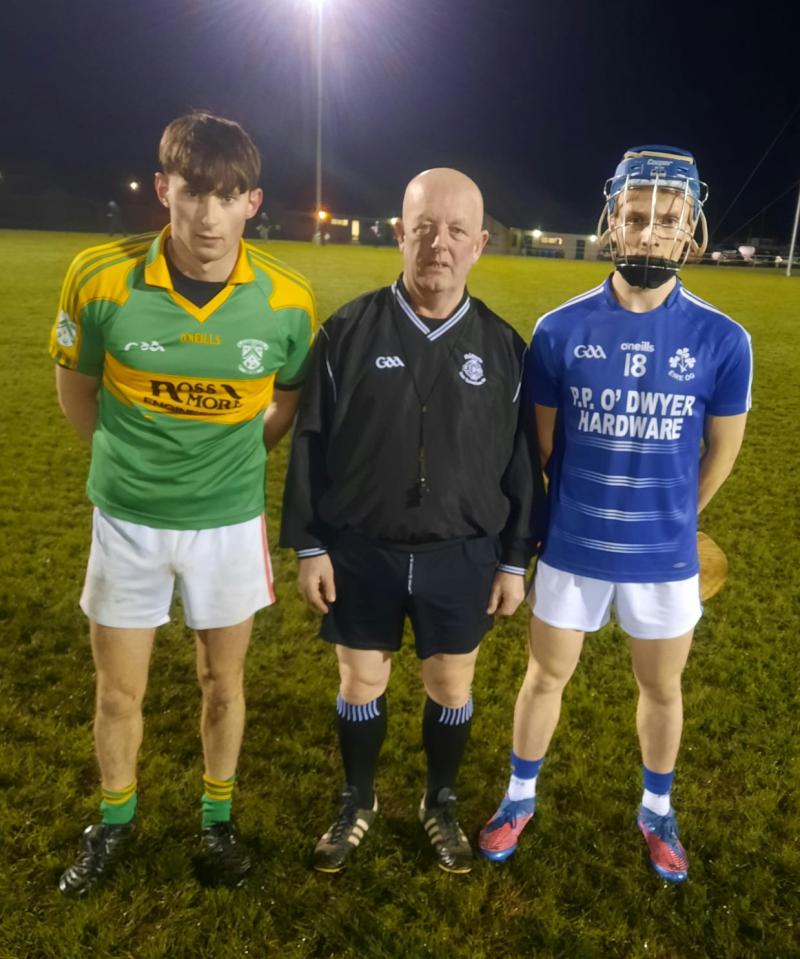 Sean Ryan (Raymond) Clonoulty-Rossmore , Phil Ryan, Paul Nolan Eire Og-Sean Treacys - Photo John O'Shea