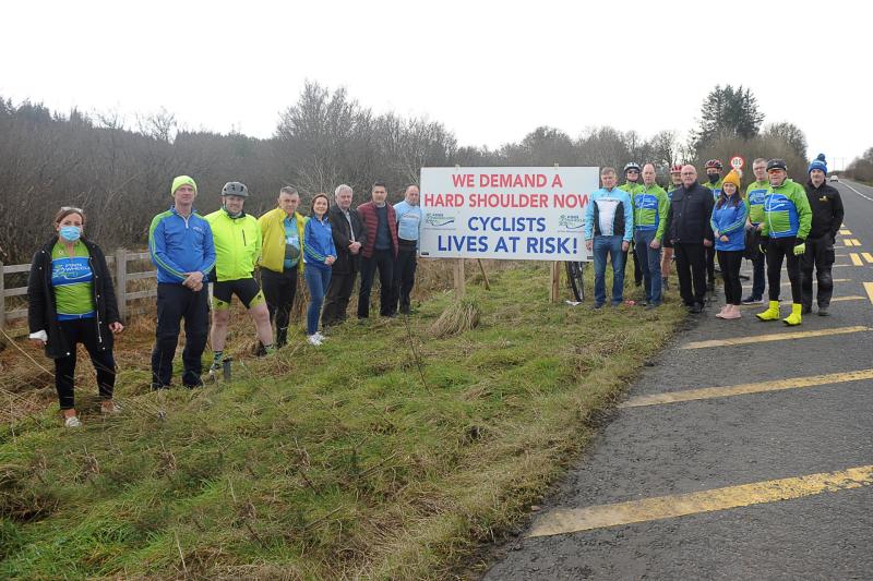 Progress on McGrory's Brae work outside Ballybofey