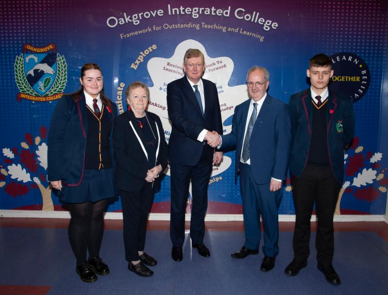 Derry college welcomes Lord Caine to reflect legacy concerns