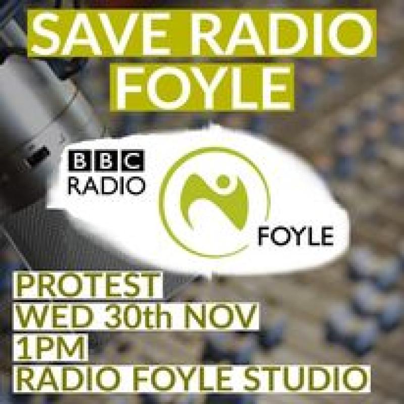 'Save Radio Foyle' emergency protest