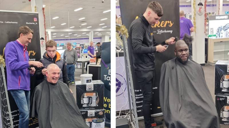 Cut above the rest: Charity head shave raises over €2.000