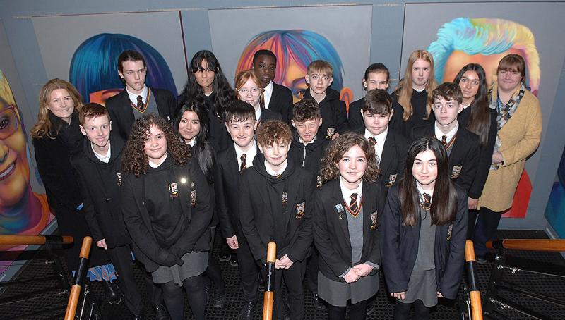 Students from Dundalk and Belfast showcase Entwined Futures short film
