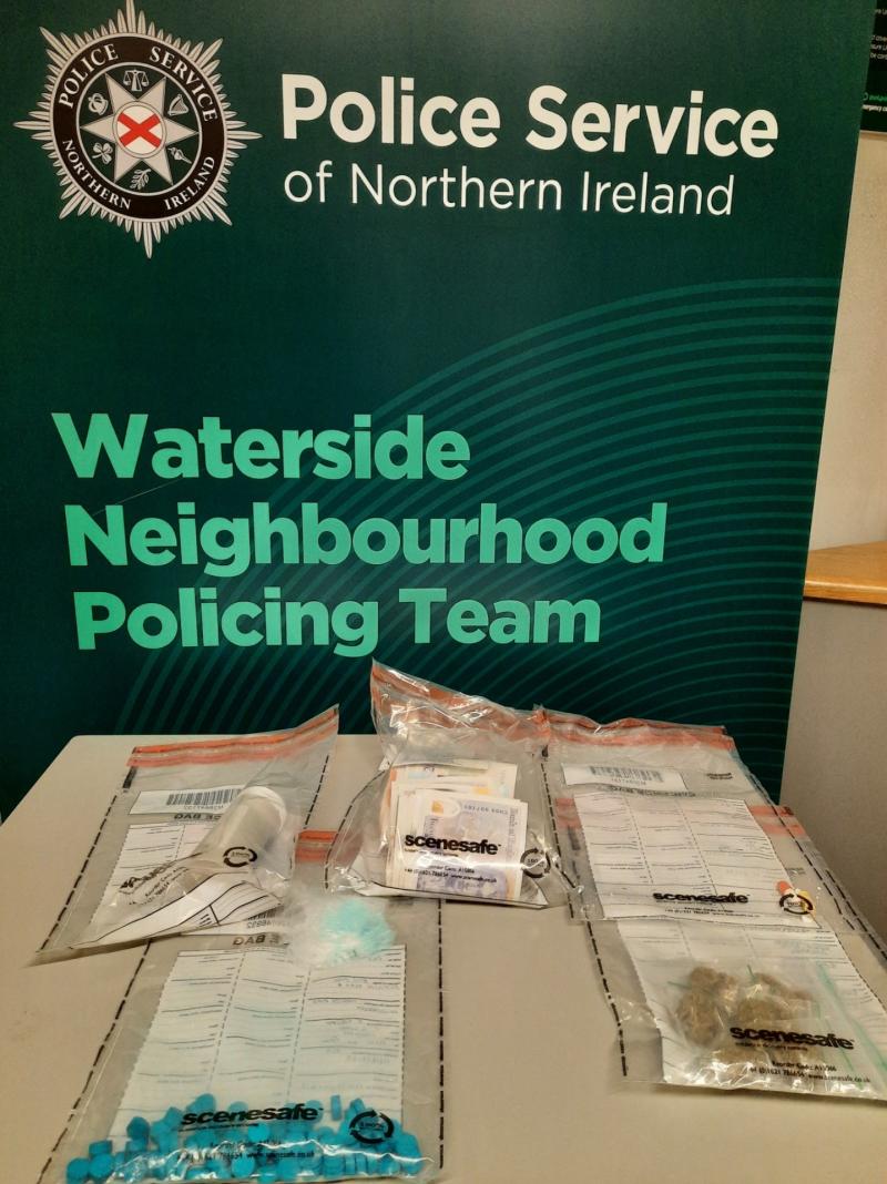 Suspected drugs seized and man arrested