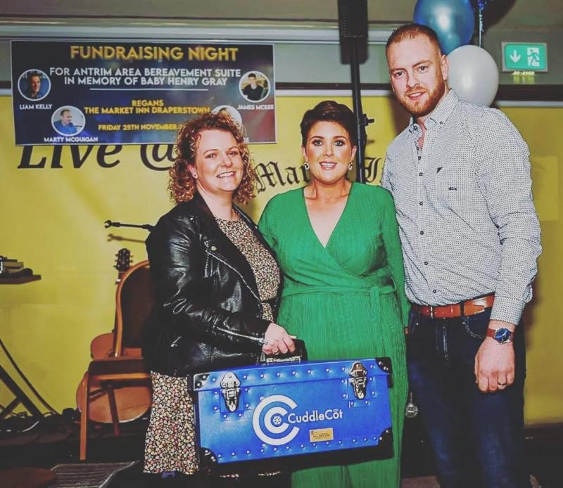 Ballinascreen couple raise more than £25,000 for bereavement suite
