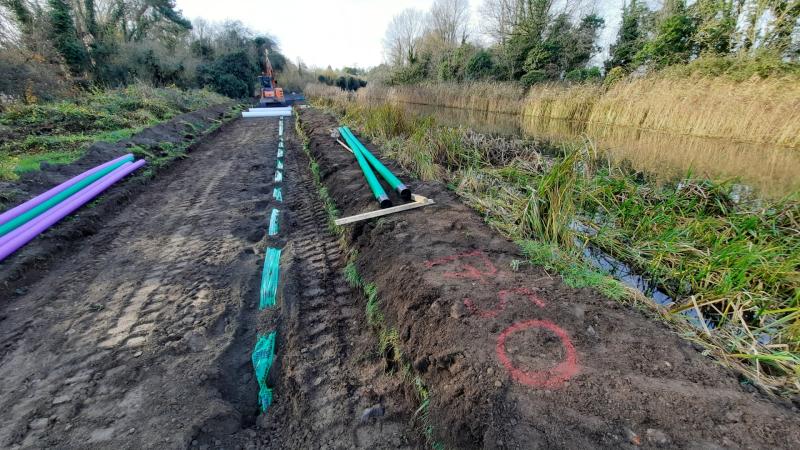 UPDATE: Details provided for closures at Green Canal towpath by Kildare County Council