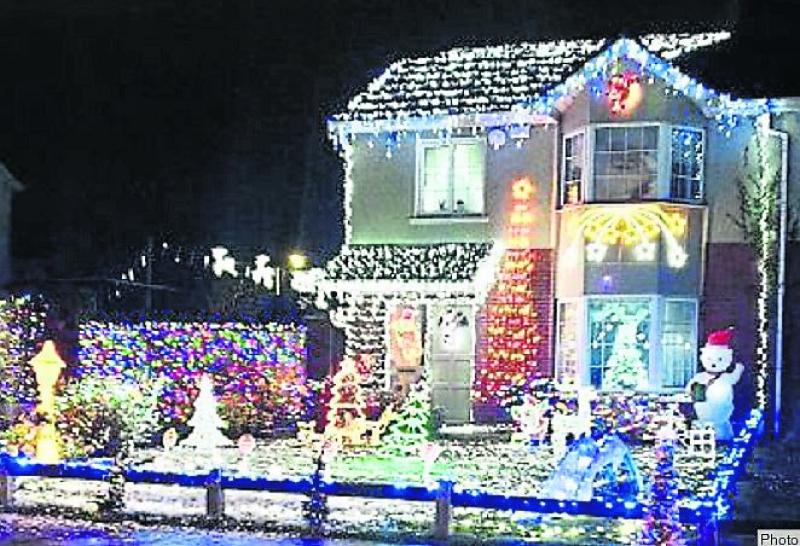 Roscrea family put on dazzling Christmas light show for Hospice
