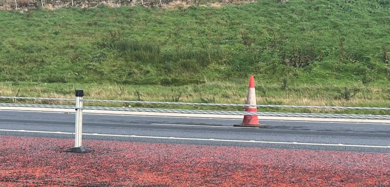 Motorcyclist raises safety concerns over A6 wire rope barriers