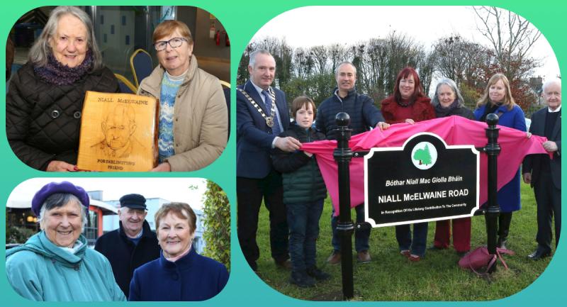 Honour in Laois to Donegal man who made Portarlington his home